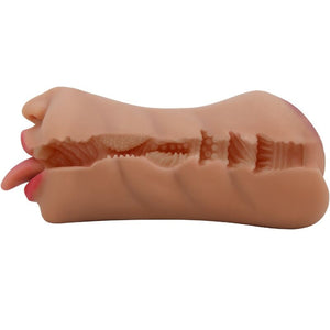 CRAZY BULL - SARAH MASTURBADOR DOBLE BOCA &amp; VAGINA NATURAL