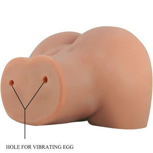Crazy Bull – Mila vibrateur fesse avec vagin et anus réalistes contrôle de la chair à distance