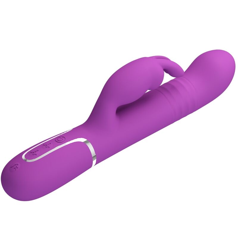 PRETTY LOVE - COALE VIBRADOR RABBIT MULTIFUNCTION 4 IN 1 MORADO