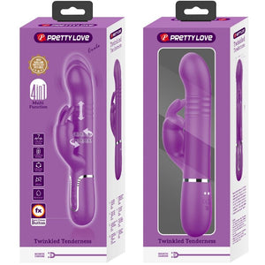 Pretty Love – Vibrateur lapin multifonction coale 4 en 1 violet