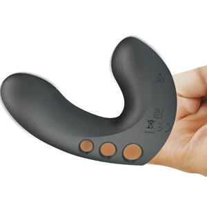Pretty Love – Vibrateur doigt camelia 7 vibrations noir