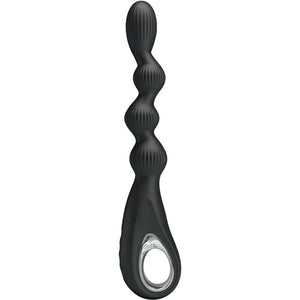 Pretty Love – Vibrateur anal federer 12 vibrations noir