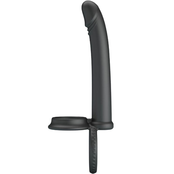 Pretty Love – Dillion double pénétration double anneau pénal noir