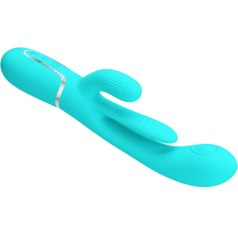 PRETTY LOVE - SHANIA TRIPLE VIBRADOR RABBIT MULTIFUNCTION 3 IN 1