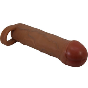 Pretty Love – Manchon de pénis pour oignon avec extension de 2,5 cm mulatto