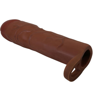 PRETTY LOVE - GERD FUNDA PARA PENE WITH EXTENSIÓN DE 7.6 CM MULATO