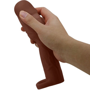 Pretty Love – Manchon de pénis gerd avec extension de 7,6 cm mulâtre