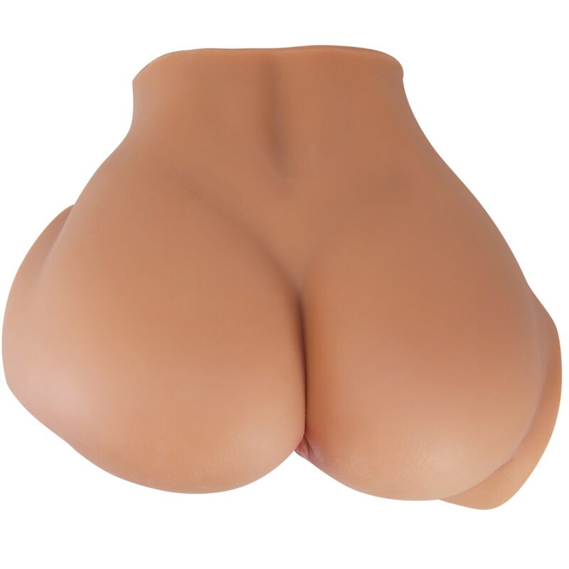 CRAZY BULL - EMILIA TRASERO VIBRADOR WITH VAGINA Y ANO REALISTICO NATURAL CONTROL REMOTO