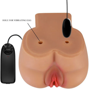 Crazy Bull – Vibrateur kylie ass avec vagin réaliste et télécommande de chair d'anus