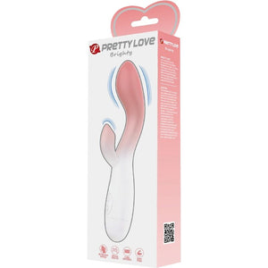 Pretty Love – Vibrateur point g lumineux + stimulateur de clitoris 30 vibrations rose