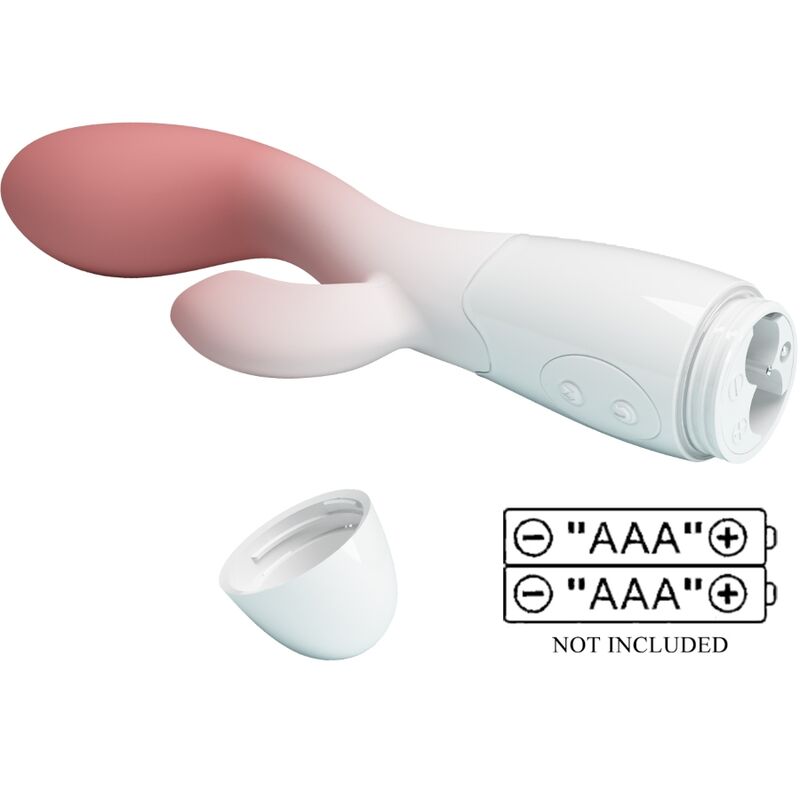 PRETTY LOVE - BRIGHTY VIBRADOR PUNTO G + ESTIMULADOR CLÍTORIS 30 VIBRACIONES PINK