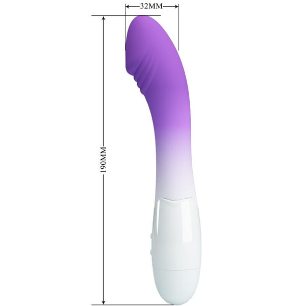Pretty Love – Vibrateur elemental point g 30 vibrations violet