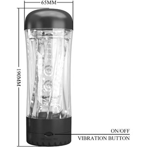 Pretty Love – Masturbateur homme tamara vibrateur multi-vitesses noir