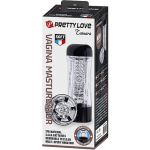 Pretty Love – Masturbateur homme tamara vibrateur multi-vitesses noir