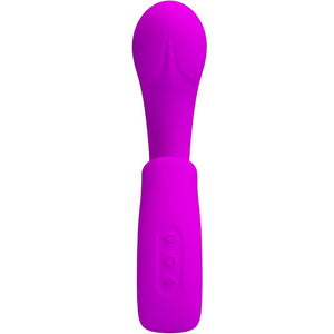 Pretty Love – Sibel vibrateur point g + stimulateur clitoris sibel 10 vibrations violet
