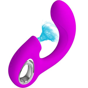Pretty Love – Sibel vibrateur point g + stimulateur clitoris sibel 10 vibrations violet