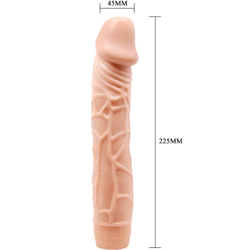 BAILE - BOB VIBRADOR REALÍSTICO 22,5 CM NATUURLIJK