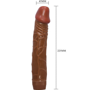 Baile – Vibrateur réaliste bob 22,5 cm mulâtre