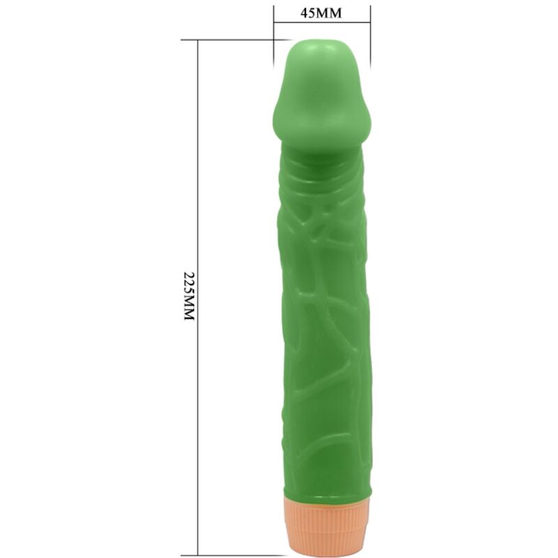BAILE - BILL VIBRADOR REALÍSTICO 22.5 CM GREEN