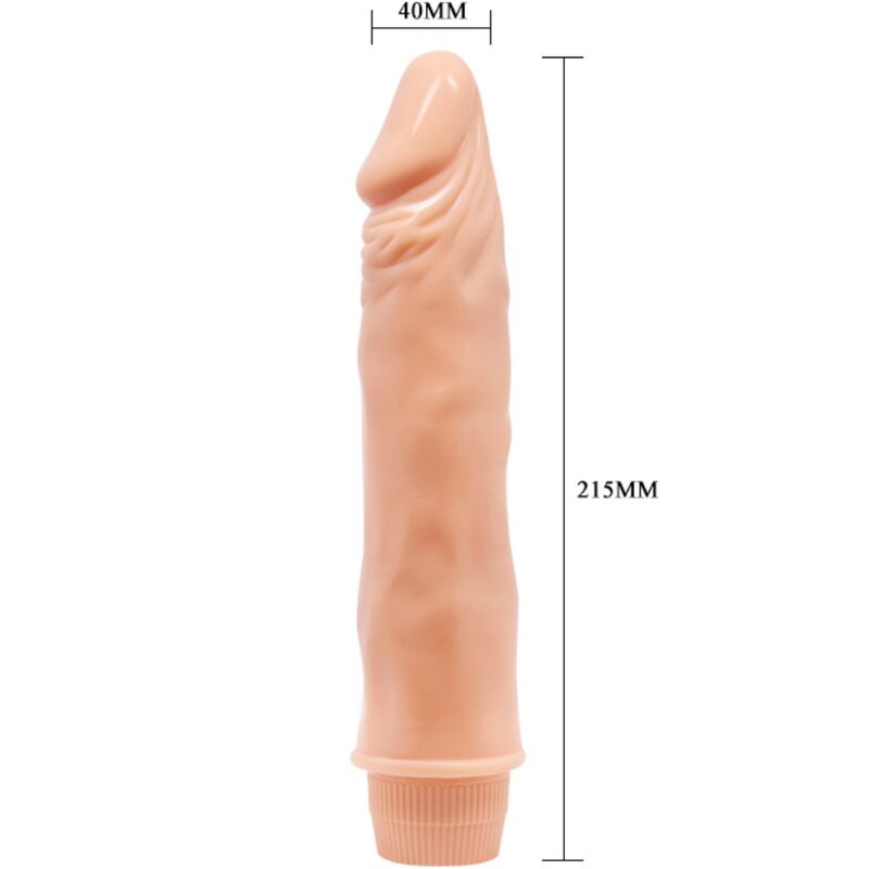 BAILE - DWERG VIBRADOR REALÍSTICO 21 CM NATUURLIJK