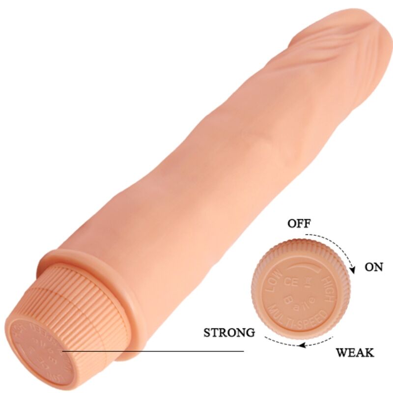 BAILE - DWERG VIBRADOR REALÍSTICO 21 CM NATUURLIJK