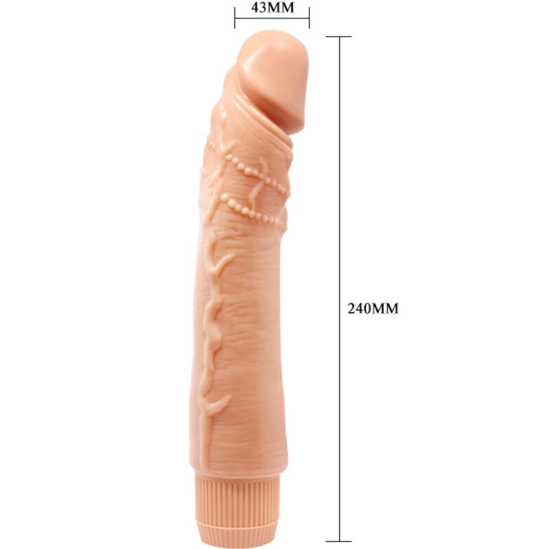 BAILE - DYBBUK VIBRADOR REALÍSTICO 24 CM NATUURLIJK
