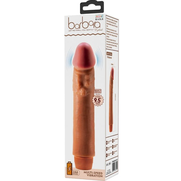 Baile – Vibrateur réaliste dybbuk 24 cm mulâtre
