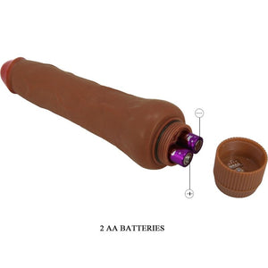 Baile – Vibrateur réaliste dryade 25 cm mulâtre