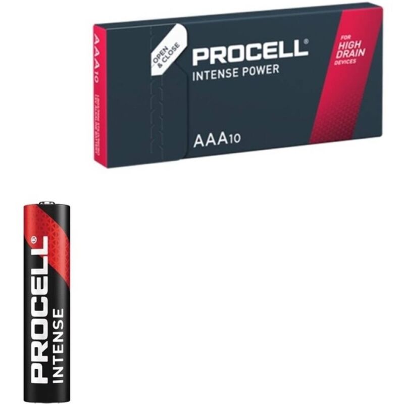 PROCELL - INTENSE KRACHT ALCALINA LR03 AAA 1,5 V CAJA*10
