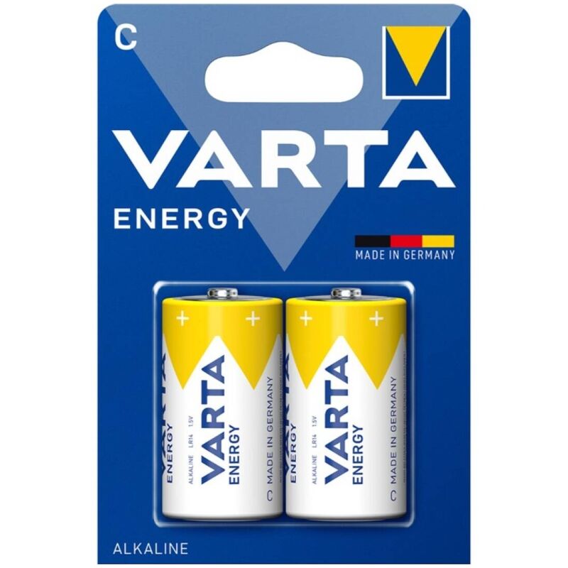Varta – Pile alcaline energy c lr14 blister*2