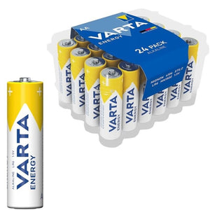 Varta – Energy pack de piles alcalines AA lr6*24 piles