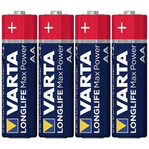 Varta – Pile rétractable alcaline max power AA lr6*4