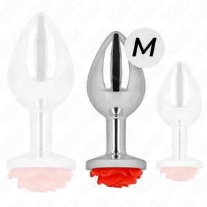 Kink – Plug anal rose rouge taille M