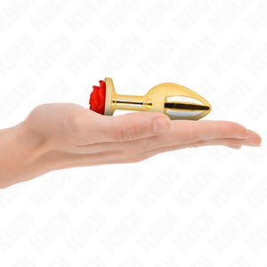 Kink – Plug anal or rose rouge taille M