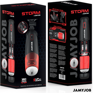 Jamyjob – Masturbateur vagin automatique storm 10 modes de rotation et de poussée
