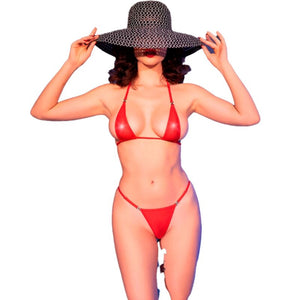 Chilirose – Cr 4840 micro bikini rouge S/M