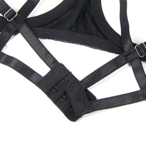 Subblime – 955199 ensemble soutien-gorge avec nœud noir réglable S/M
