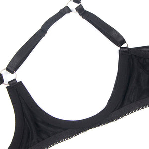 Subblime – 955199 ensemble soutien-gorge avec nœud noir réglable S/M