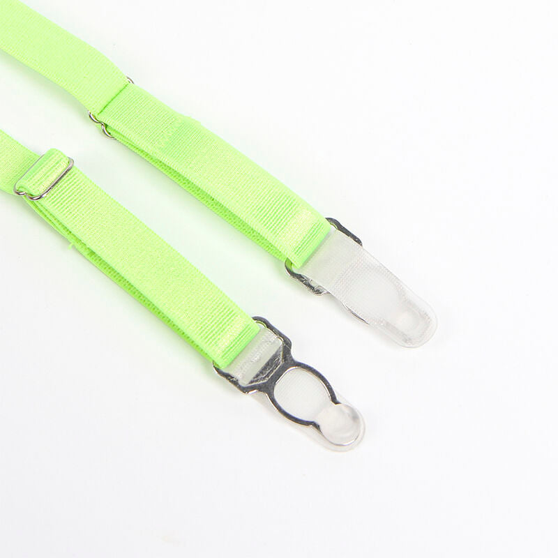 SUBBLIME - 955311 SET SUJETADOR CON CAJE Y LIGUEROS VERDE Y AZUL S/M