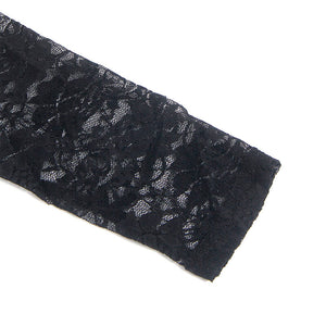 Subblime – 955595 robe à manches longues avec dentelle noire S/M