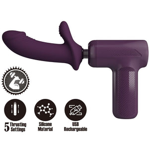 Pretty Love – Masseur dj scholar 5 réglages violet