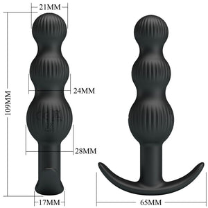 Pretty Love – Vibrateur anal sidney 10 vibrations noir