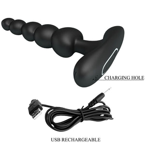 Pretty Love – Vibrateur anal corban 10 vibrations noir