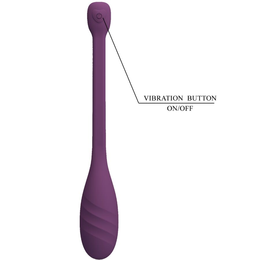 PRETTY LOVE - LEVIATHAN VIBRADOR CONTROLADO BY APP MORADO