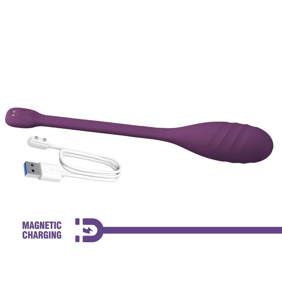 PRETTY LOVE - LEVIATHAN VIBRADOR CONTROLADO BY APP MORADO
