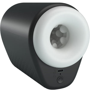 PRETTY LOVE - DJ GIRL MASTURBADOR MASCULINO WITH VIBRACION 5 CONFIGURACIONES NEGRO