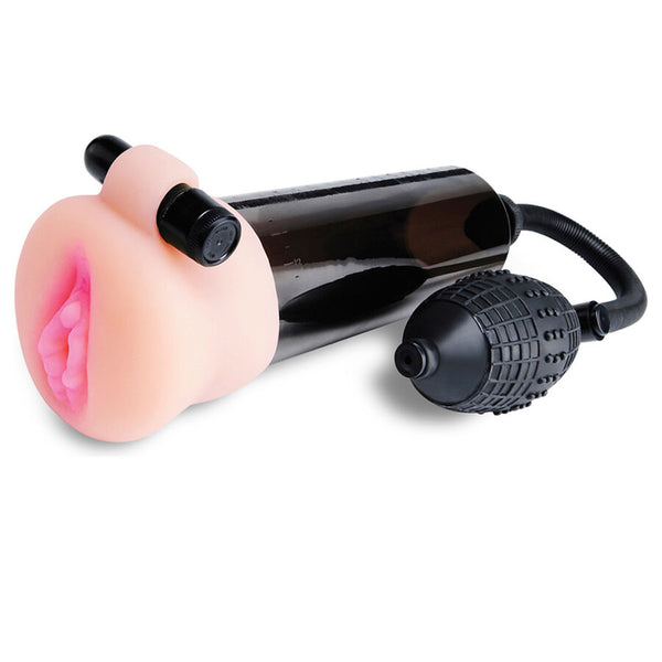 Pump Worx – Pompe à ondes stimulantes avec masturbateur, kit 9 pièces