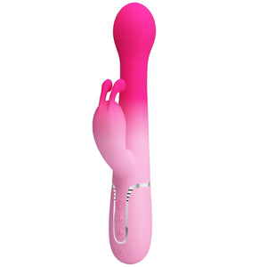 Pretty Love – Vibrateur lapin multifonction 3 en 1 dejon rose