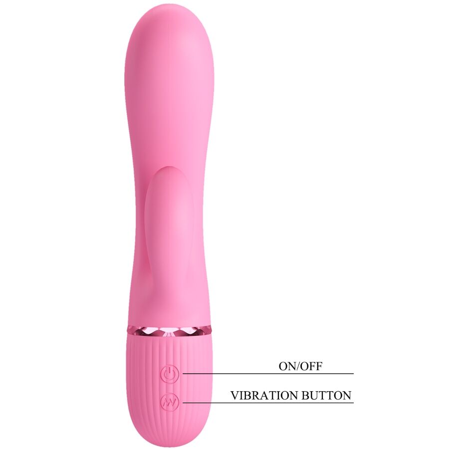 PRETTY LOVE - MARSKI VIBRADOR RABBIT &amp; PUNTO G ROSA