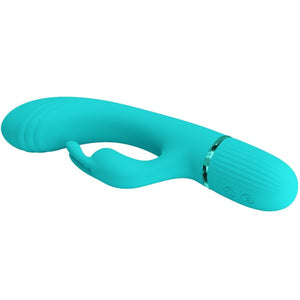 Pretty Love – Vibrateur scocco lapin turquoise